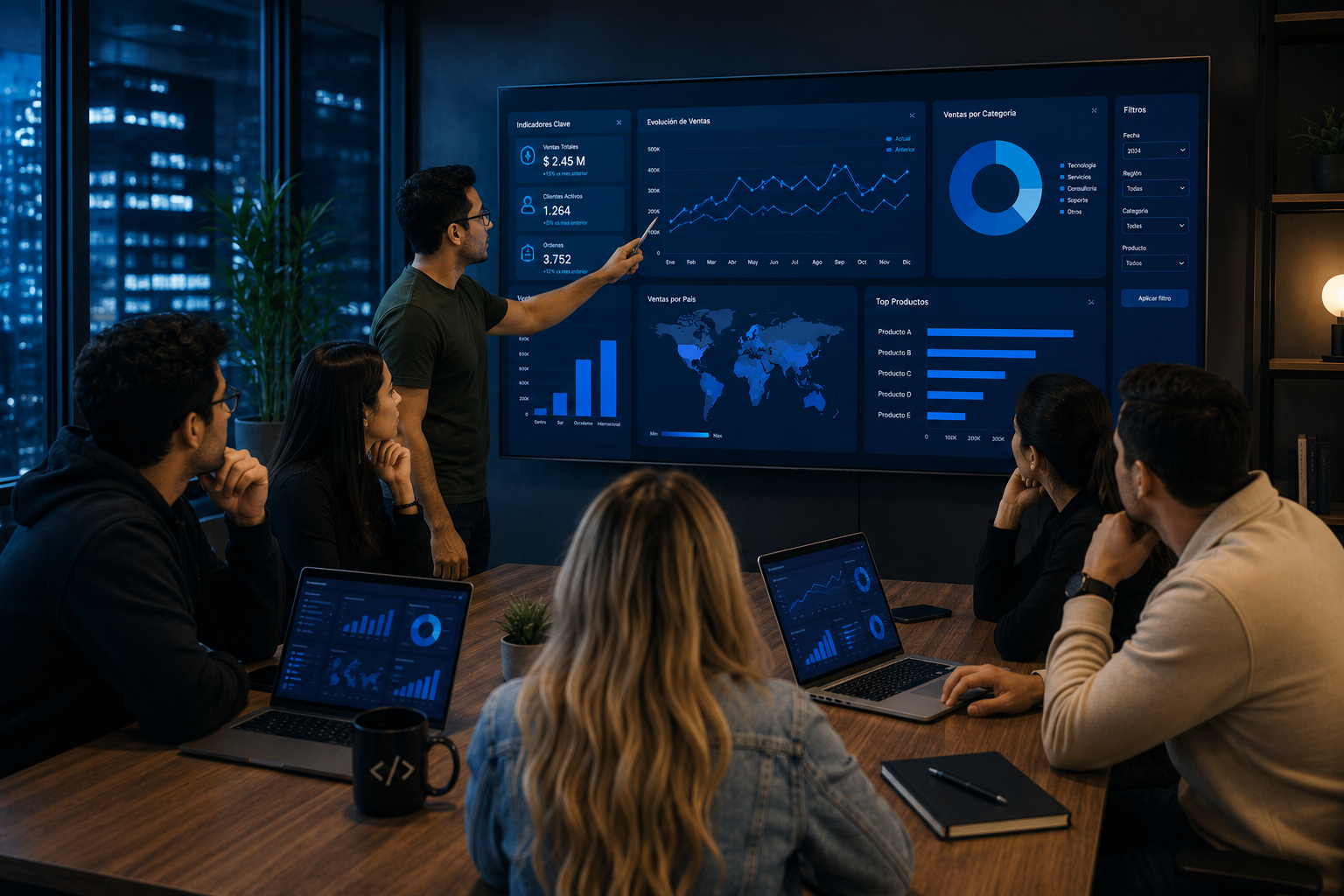 Dashboards con analítica de datos